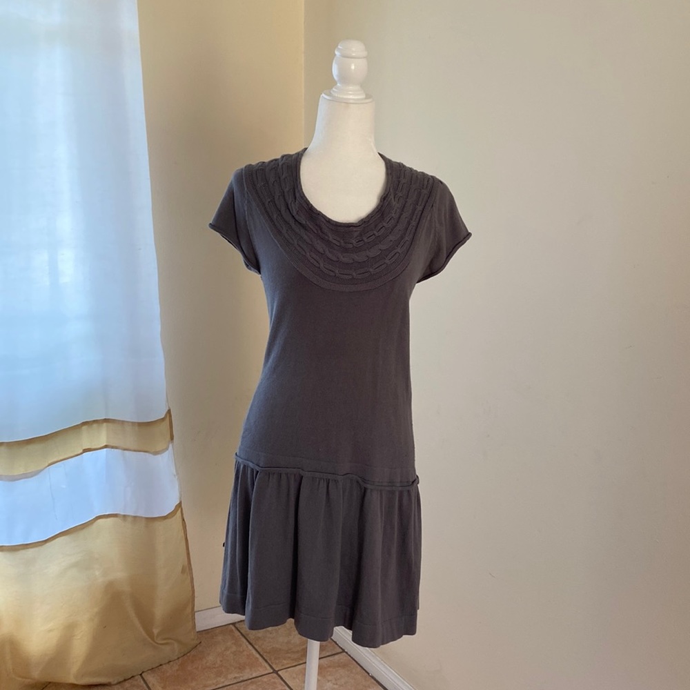 Short Sleeve Knit Dress